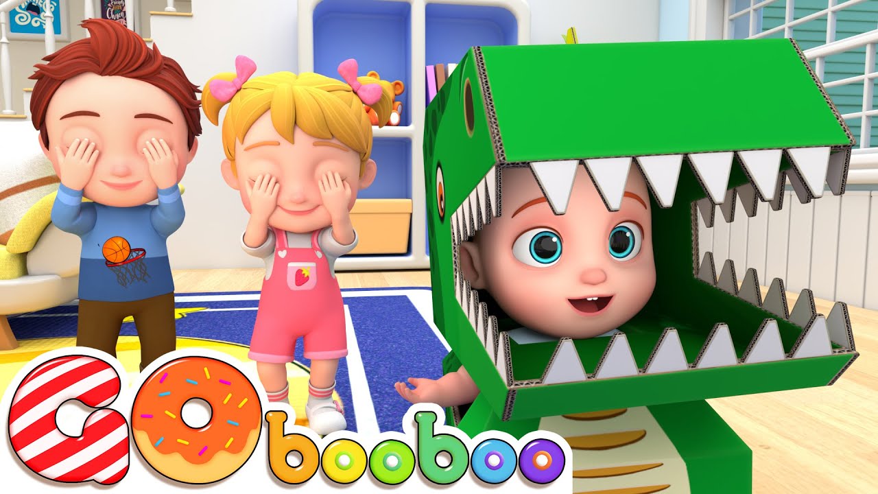 Bebê de esconde-esconde | Canções Infantis | GoBooBoo em Português