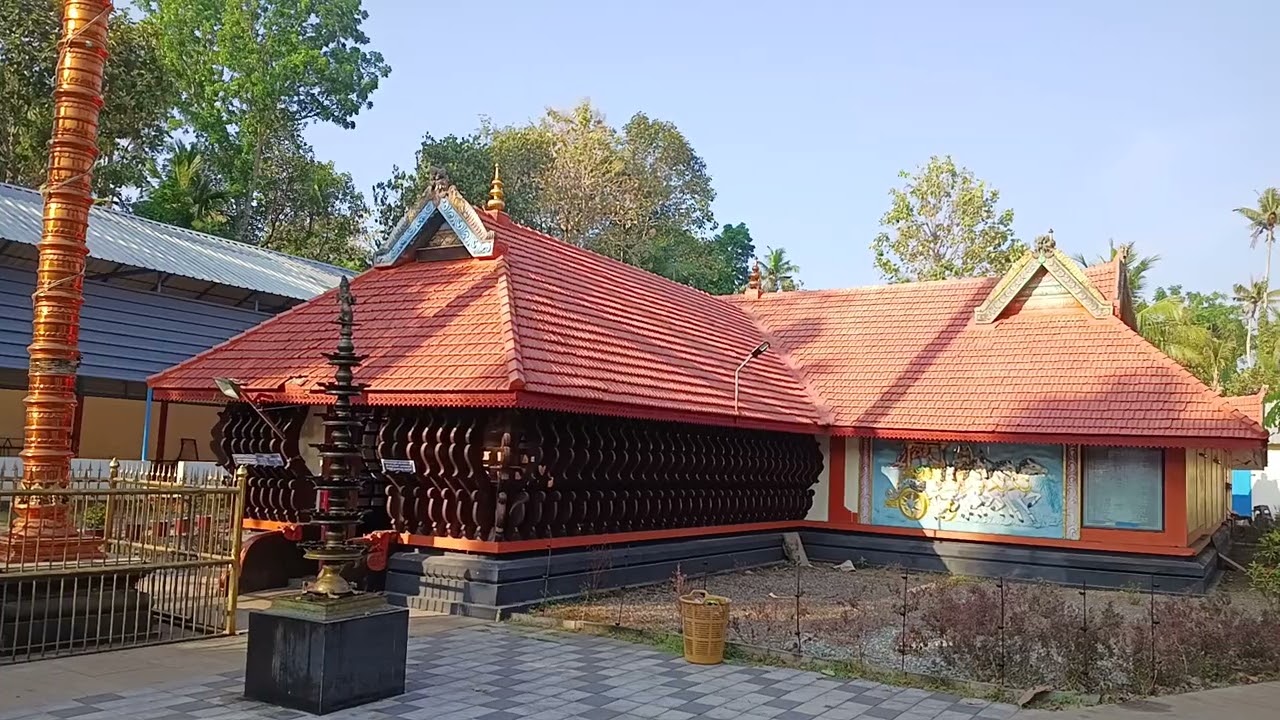Kurippuzha Thevar Kavu Sree Mahavishnu Temple kollam #viral #temple #kollam #mha 