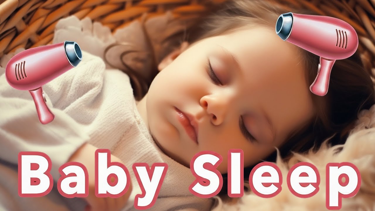 10 Stunden Baby Fön Sound | Beruhigendes White Noise gegen Weinen