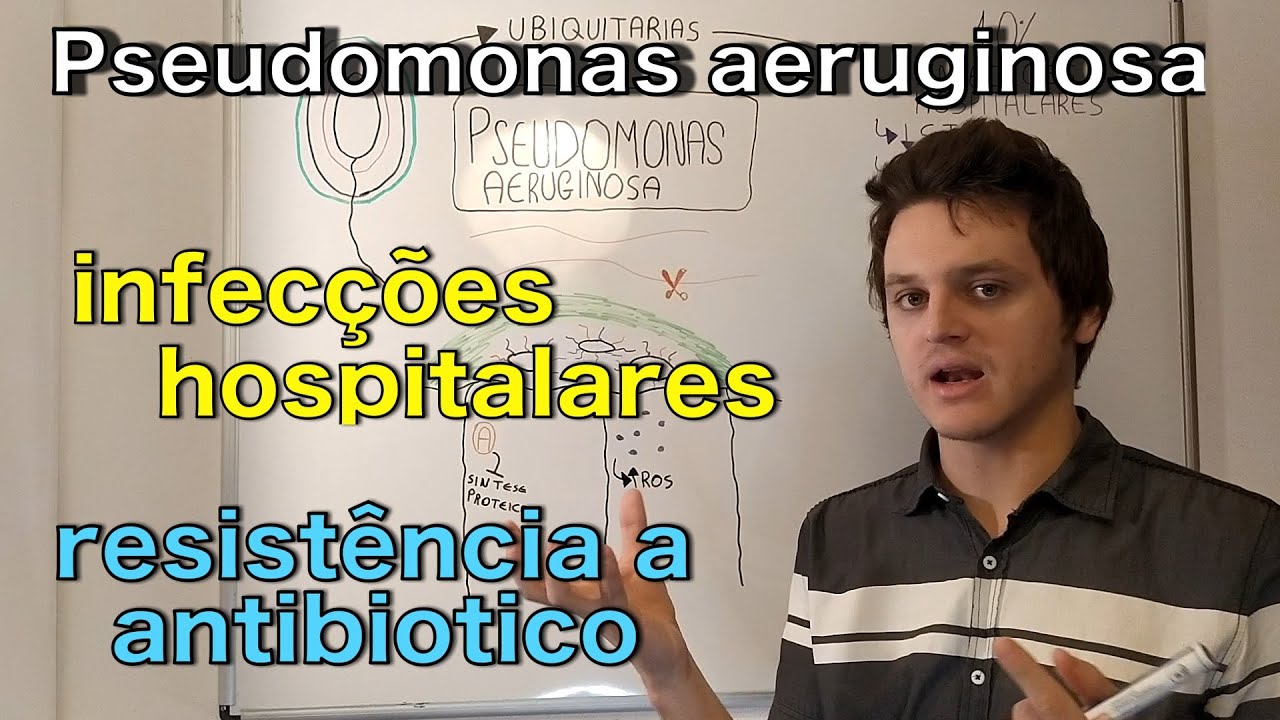 Pseudomonas aeruginosa | Curso de bacteriologia | Medicina passo a passo