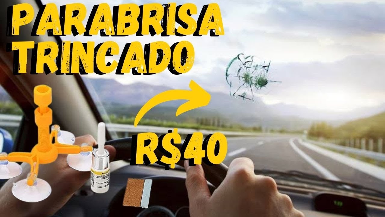 TESTAMOS UM KIT DE REPARO DE PARA-BRISA  - SERÁ QUE FUNCIONA?