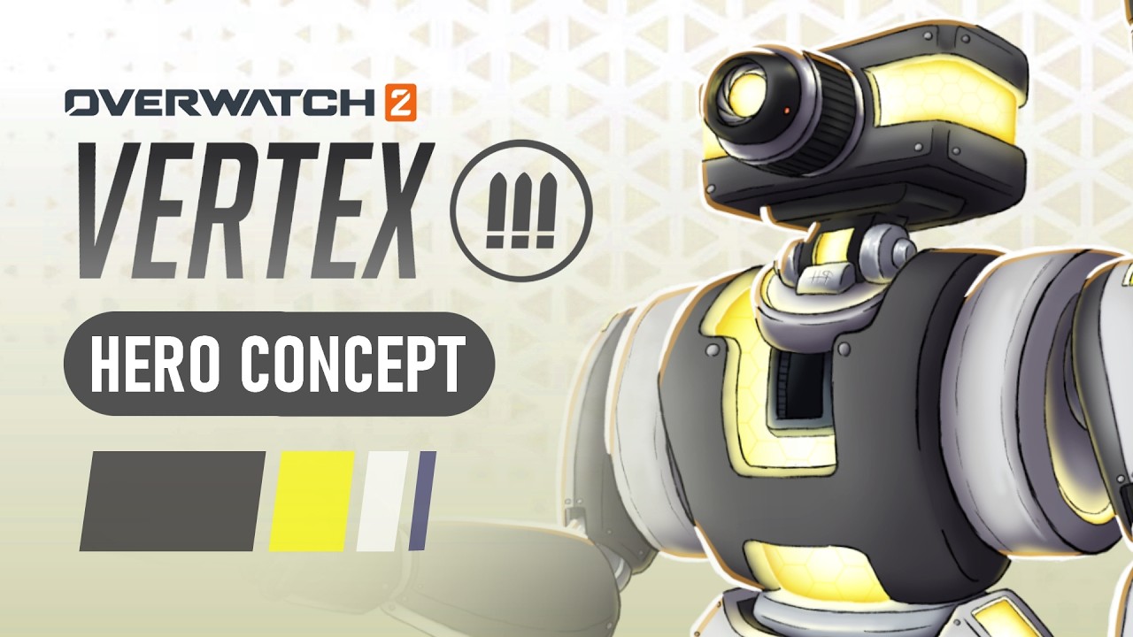 Представляем Vertex | Концепция героя Overwatch