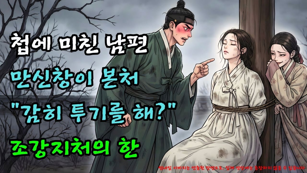 정자에 매달린 채 기절한 조강지처, 그날 밤의 끔찍한 진실 |야담·민담·전설·설화·옛날이야기·야사·오디오북