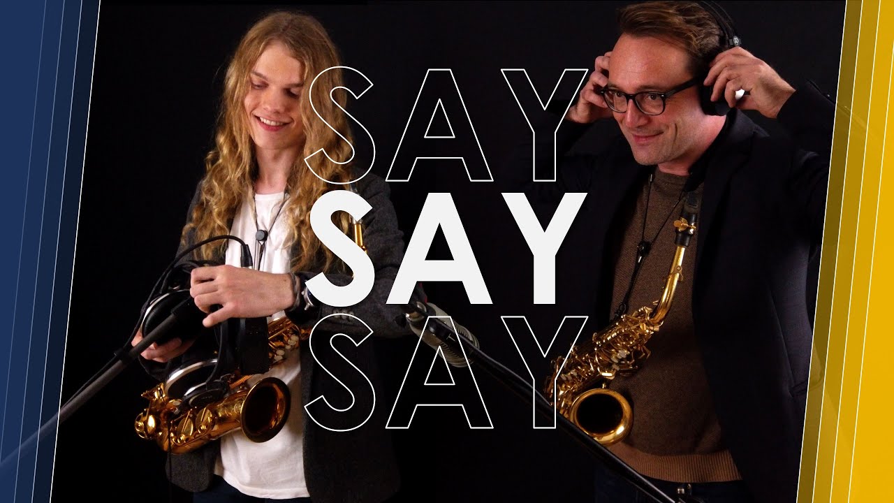 Say Say Say (Paul McCartney & Michael Jackson) - Saxophone Cover by Jan Sichting & Noah-Benedikt