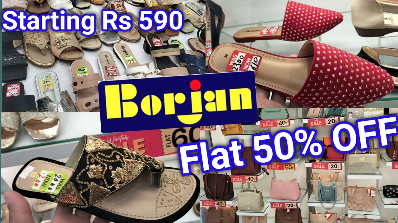 Borjan Shoes Sale Flat 50% OFF