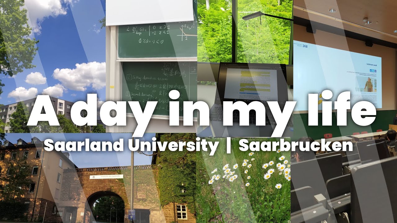 🎓 A Day in the Life at Saarland University | Study in Germany Vlog (2025)