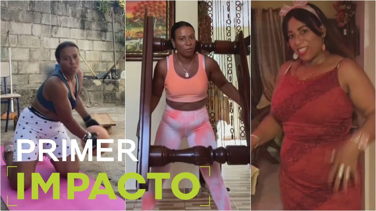Usa palos, sillas y colchones: mujer se hace viral en redes por su estilo para hacer ejercicio