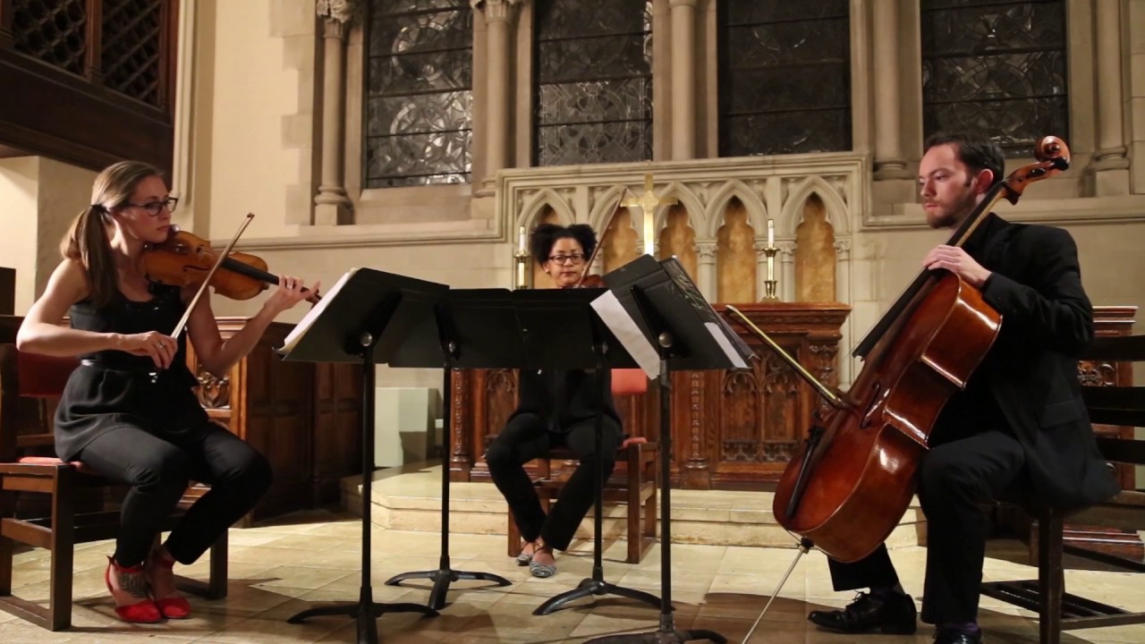 Noam Faingold's The Abyss Looks Back, for string trio