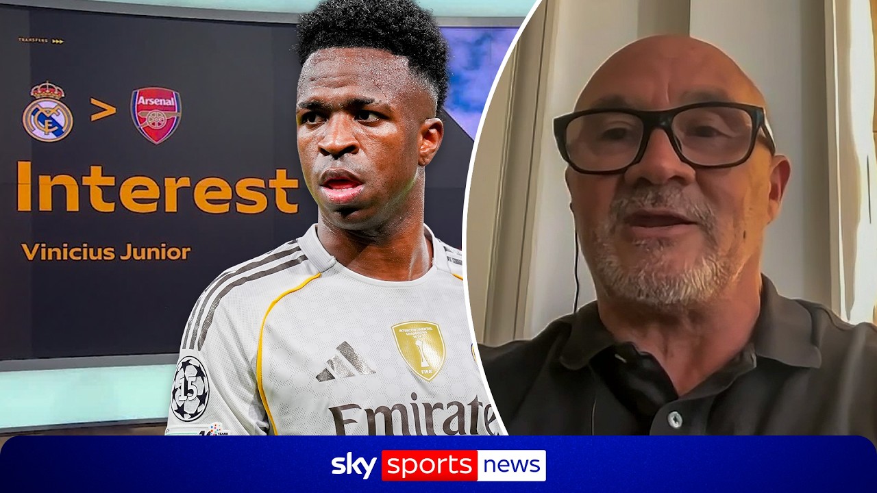 Why Real Madrid could sell Vinicius Jr... | Terry Gibson discusses Arsenal target's options