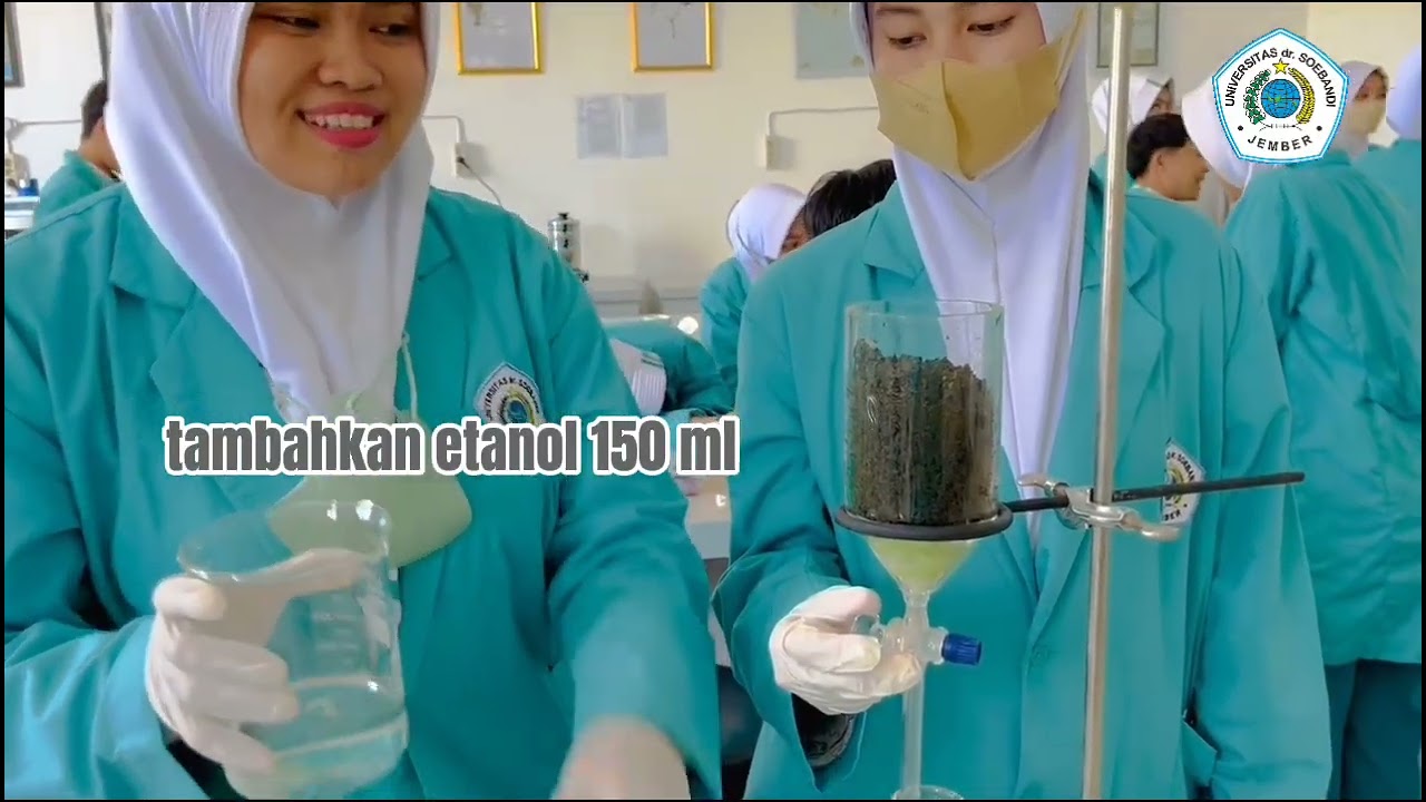 MATA KULIAH PRAKTIKUM FITOKIMIA MATERI EKSTRAKSI METODE PERKOLASI