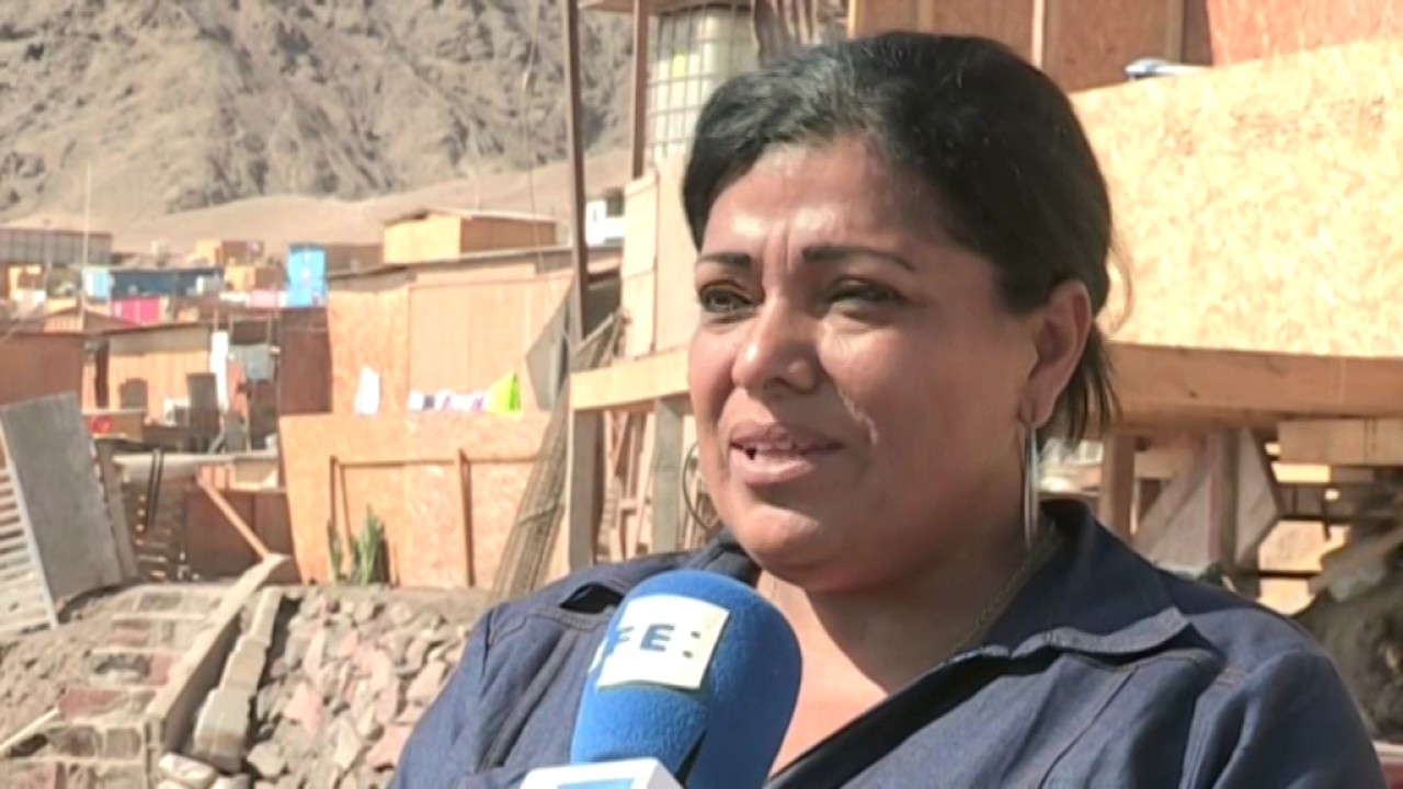 Antofagasta, una ciudad con campamentos de inmigrantes entre la miseria y la esperanza