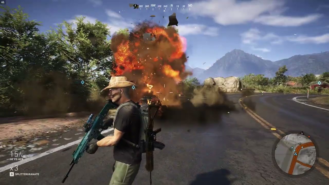 heute spielen wir Ghost Recon® Wildlands on PC