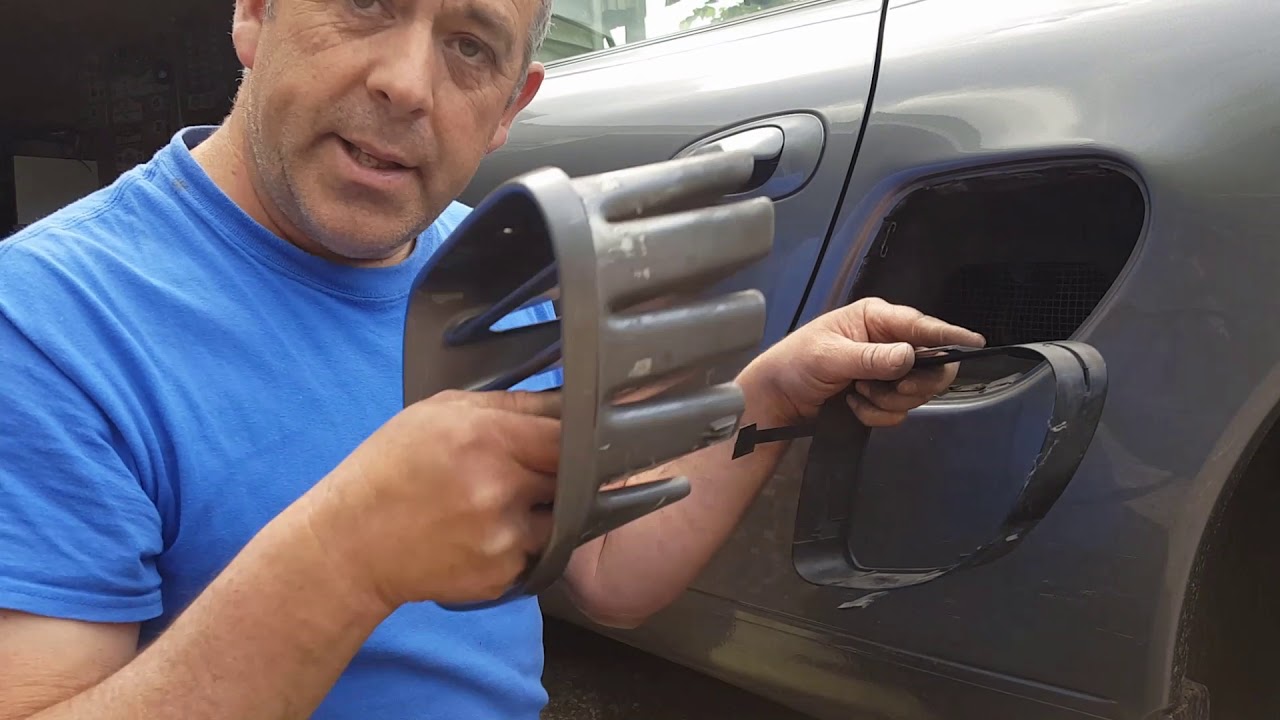 Porsche Boxster air intake mod