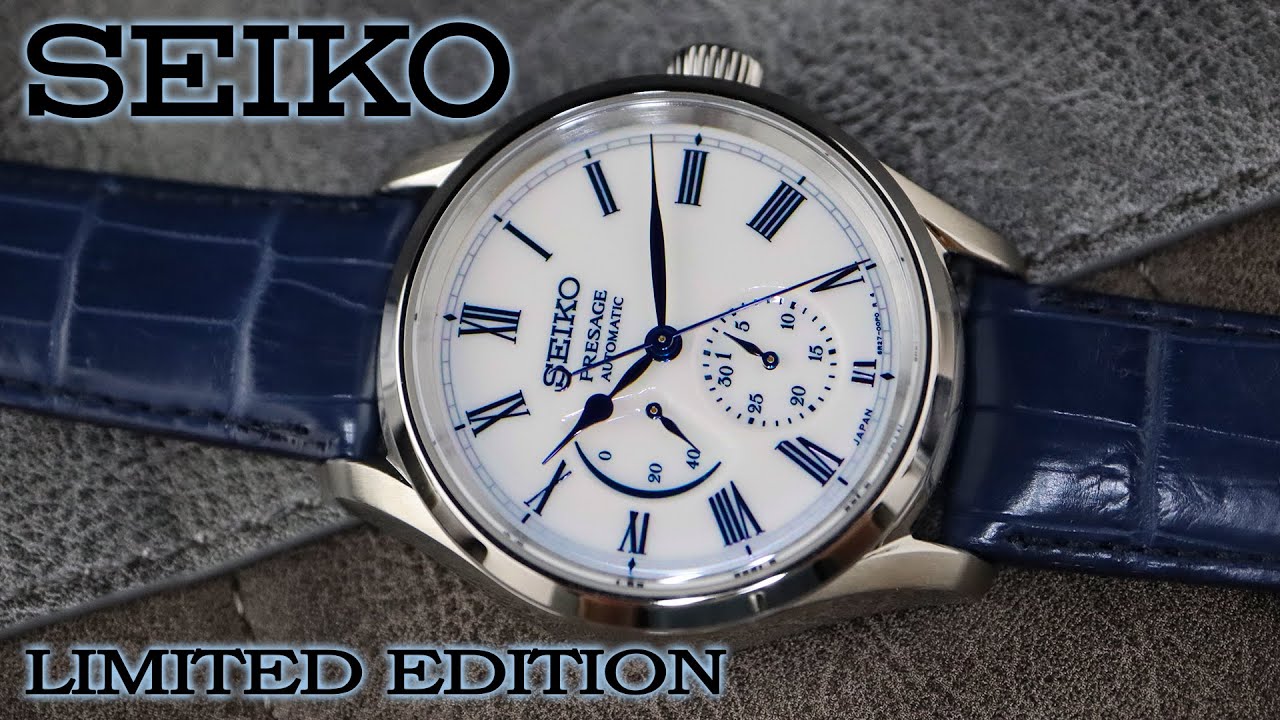 Seiko Presage SPB171J1 Arita Porcelain Dial | 6R27 Seiko Dress Watch 40.6mm Affordable Luxury Watch