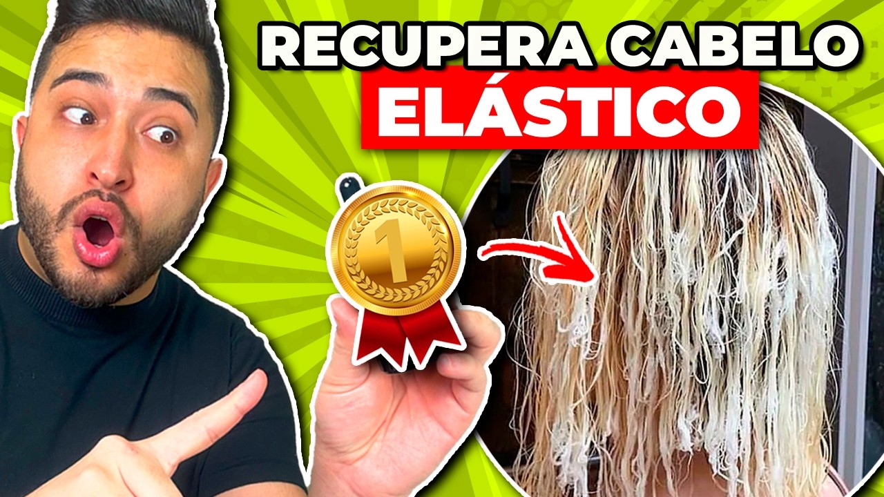 Cabelo Elástico: O produto que faz o que salão cobra R$300 pra fazer! Em casa!
