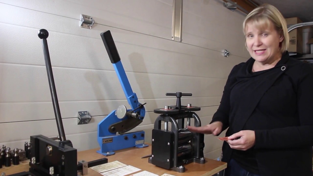 Impressing Printing with Laser Paper and a Rolling Mill 189.00A by Pepetools