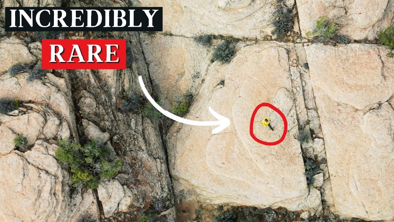 Я исследовал странную геологическую аномалию в пустыне.