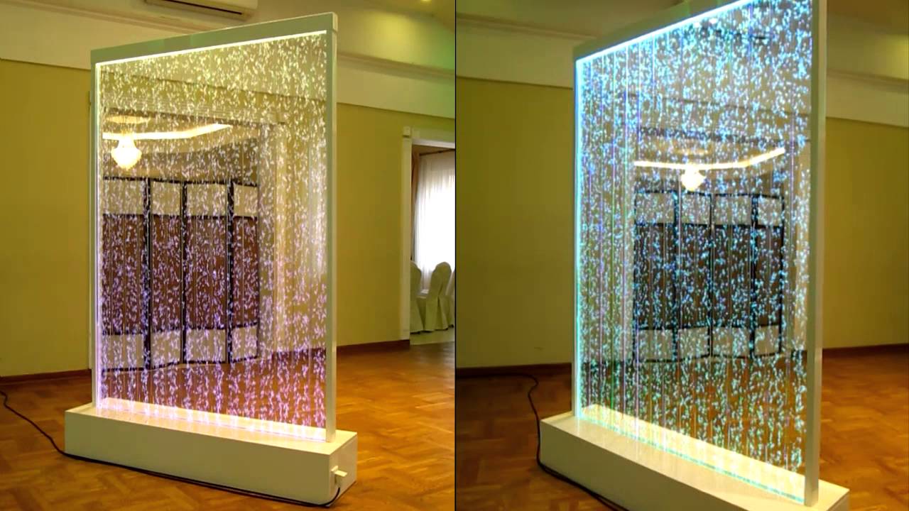 Free standing bubble wall made by HYDROTEKA