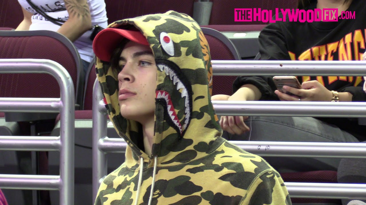 Hayes Grier & Kyle Massey Hang Out At The Power 106 Basketball Game 9.12.16