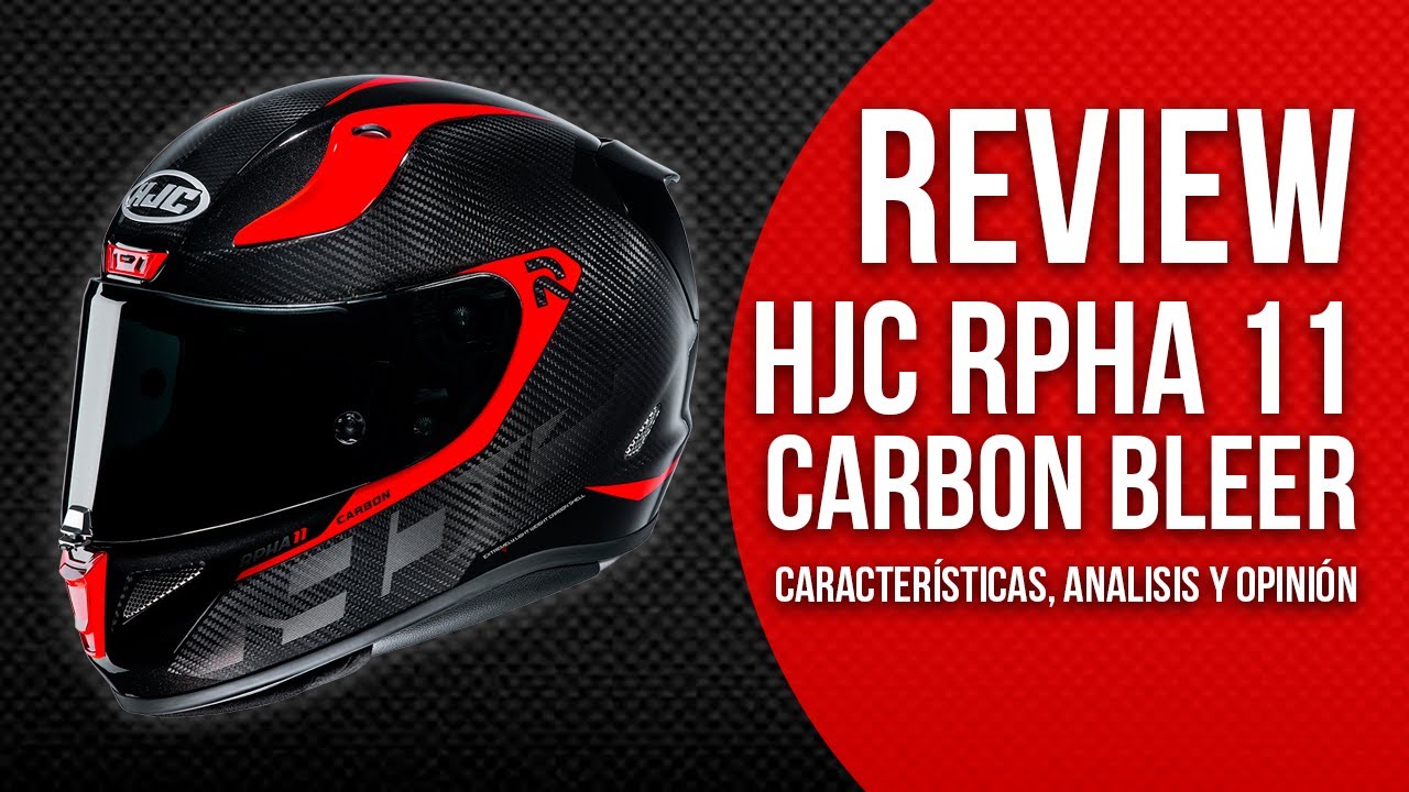 Review HJC Carbon Bleer 🥇 Análisis y Opinión