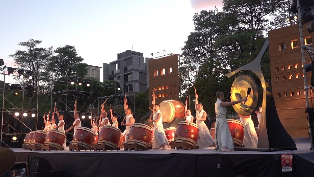 台北大湖公園優人神鼓表演-金剛心  2022 12 24