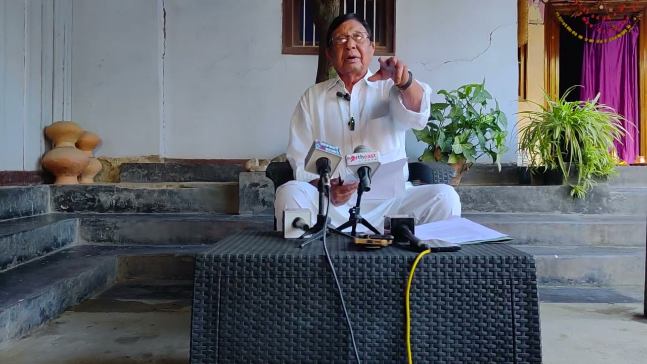 Veteran Politician O. Joy condemns BJP for failing to protect Manipur&rsquo;s heritage in Shillong.