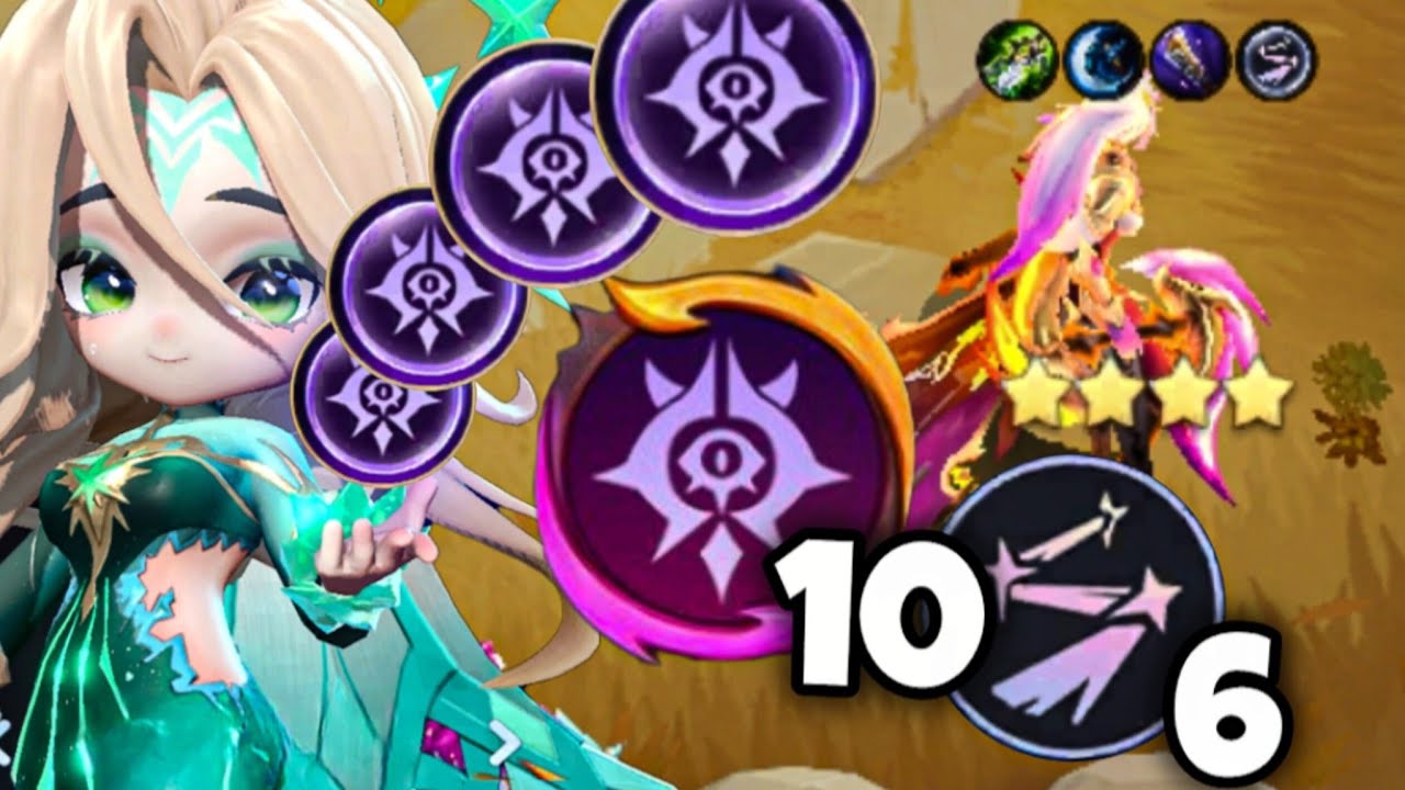 4 STAR HANNABI LUMINEXUS USING AURORA | MAGIC CHESS GO GO META