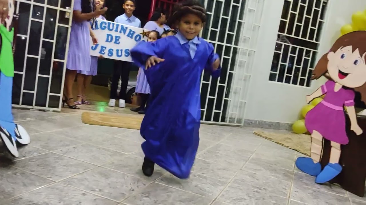 Entrada do departamento infantil.