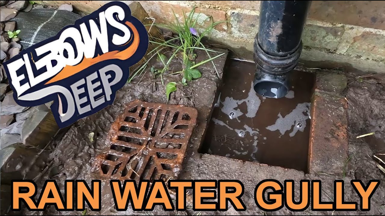 Blocked drain 38 Clearing a Rain Water Gully