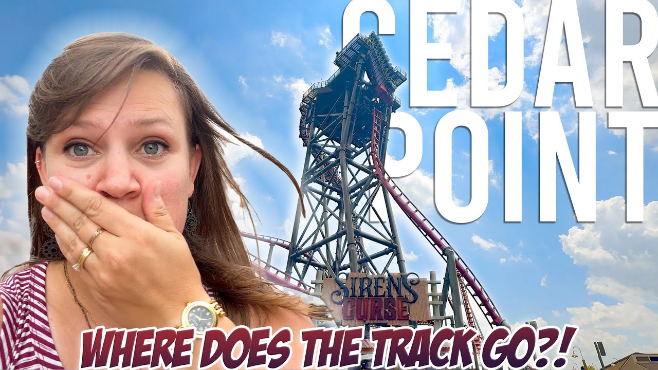The NEW Siren's Curse TILT COASTER at Cedar Point | 2025 Vlog