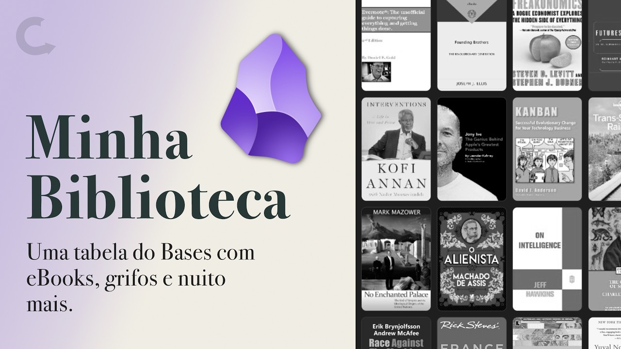 🤯 Criar essa biblioteca no Obsidian explodiu o meu cérebro!