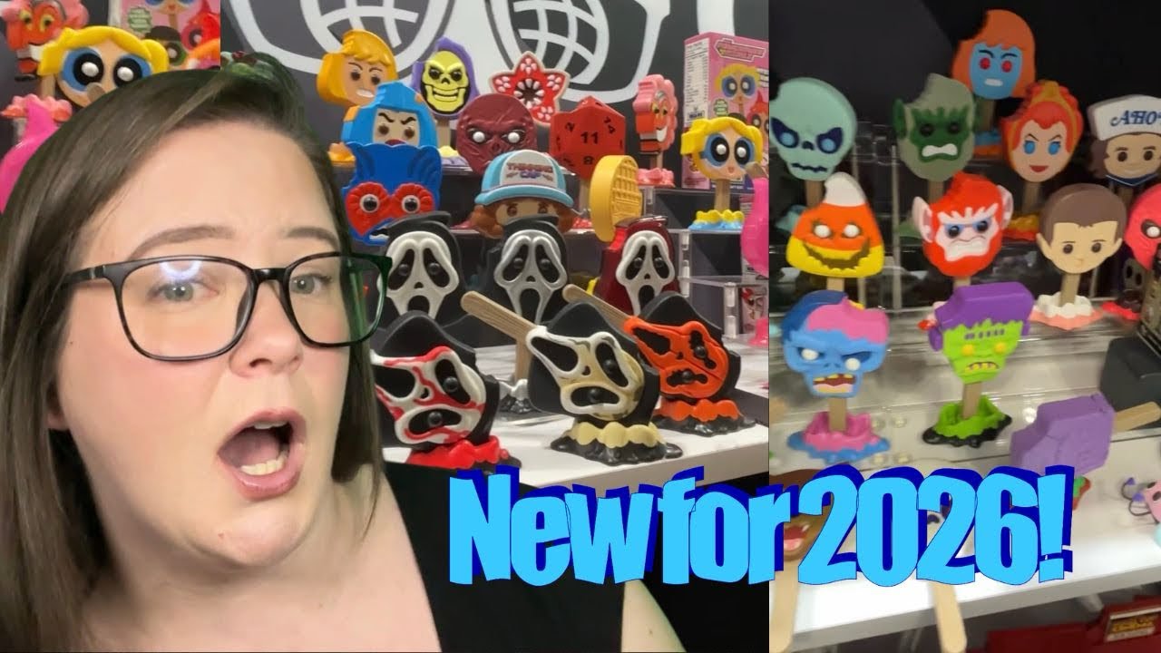 New Halloween Popsicle Meltz Vinyl Toys from Culture Fly for 2026!