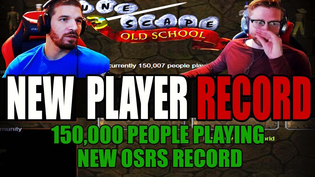 NEW OSRS RECORD, HIGHEST PLAYER COUNT EVER, BOATY INSANE BANDOS LUCK OSRS MOMENTS