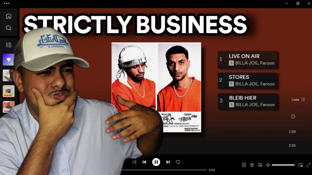 BILLA JOE & FAROON - STRICTLY BUSINESS EP REACTION💼