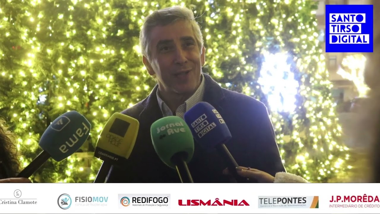 ACENDERAM AS LUZES EM SANTO TIRSO