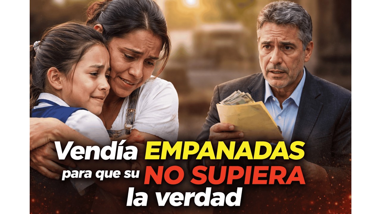 Vendía empanadas cada noche… para que su hija no supiera que eran pobres