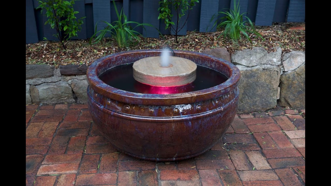 Make a pond in a pot