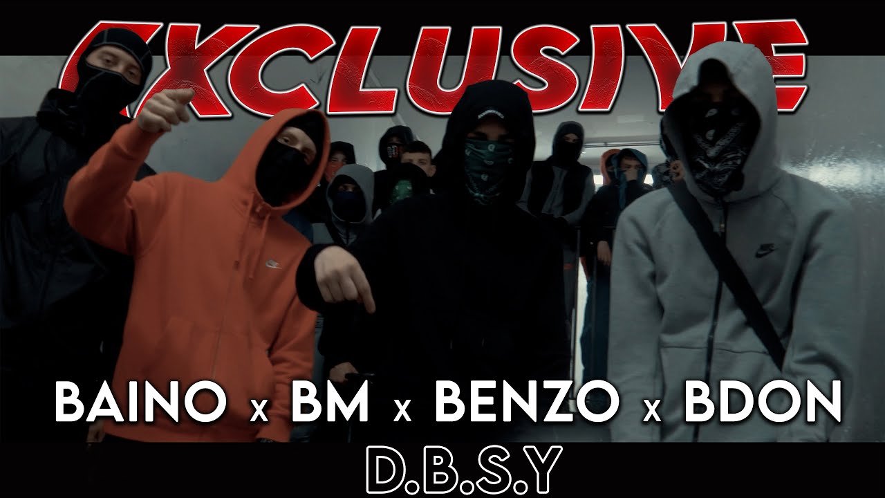 Baino x BM x Benzo x Bdon  - D.B.S.Y (Official Music Video) [4K]