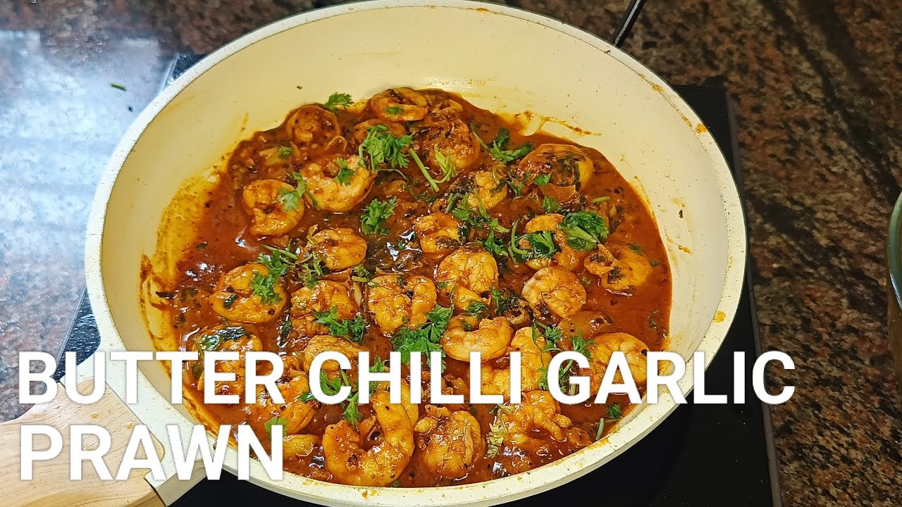 BUTTER GARLIC PRAWN | GARLIC PRAWN RECIPE |