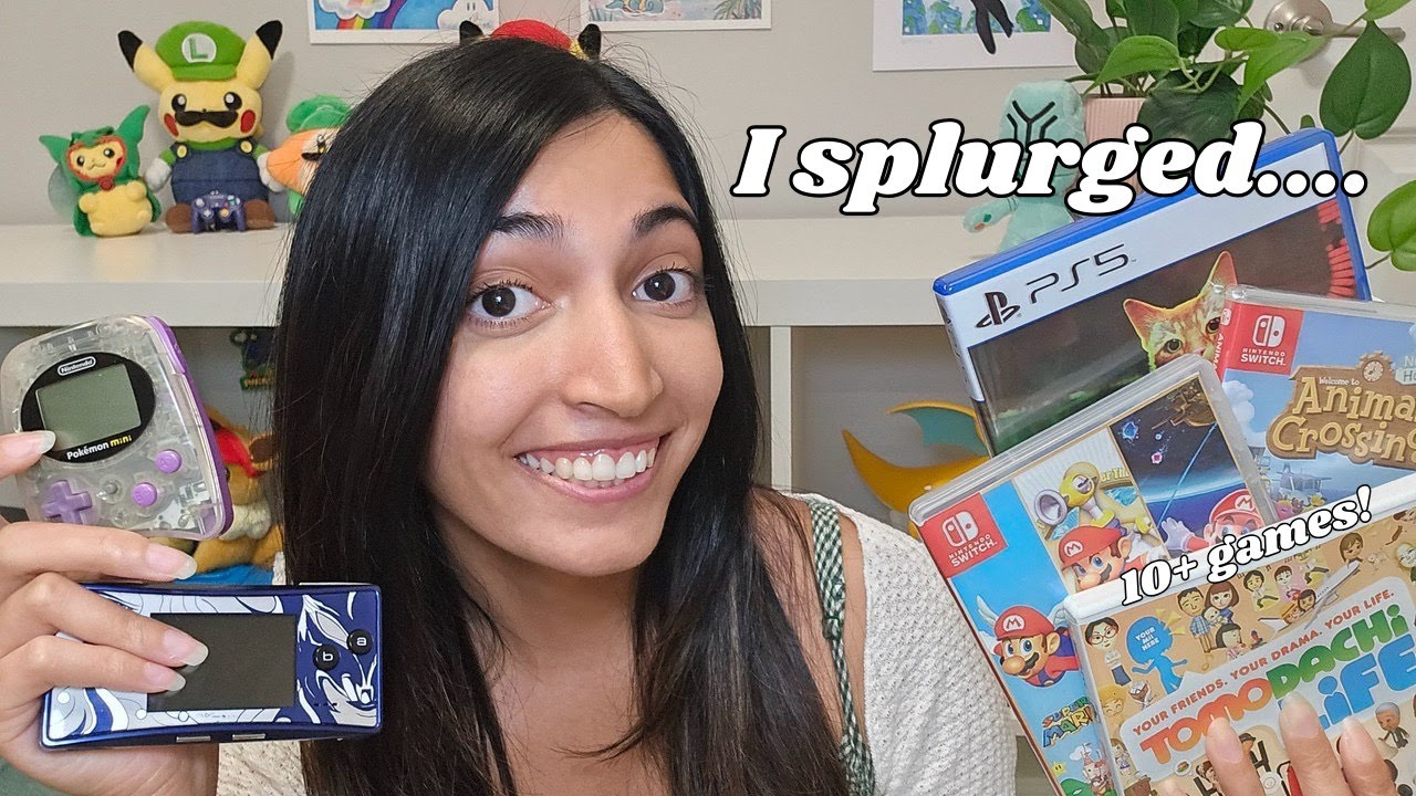 Birthday Haul~ 3DS & Switch Games, Mini Handhelds, & more!