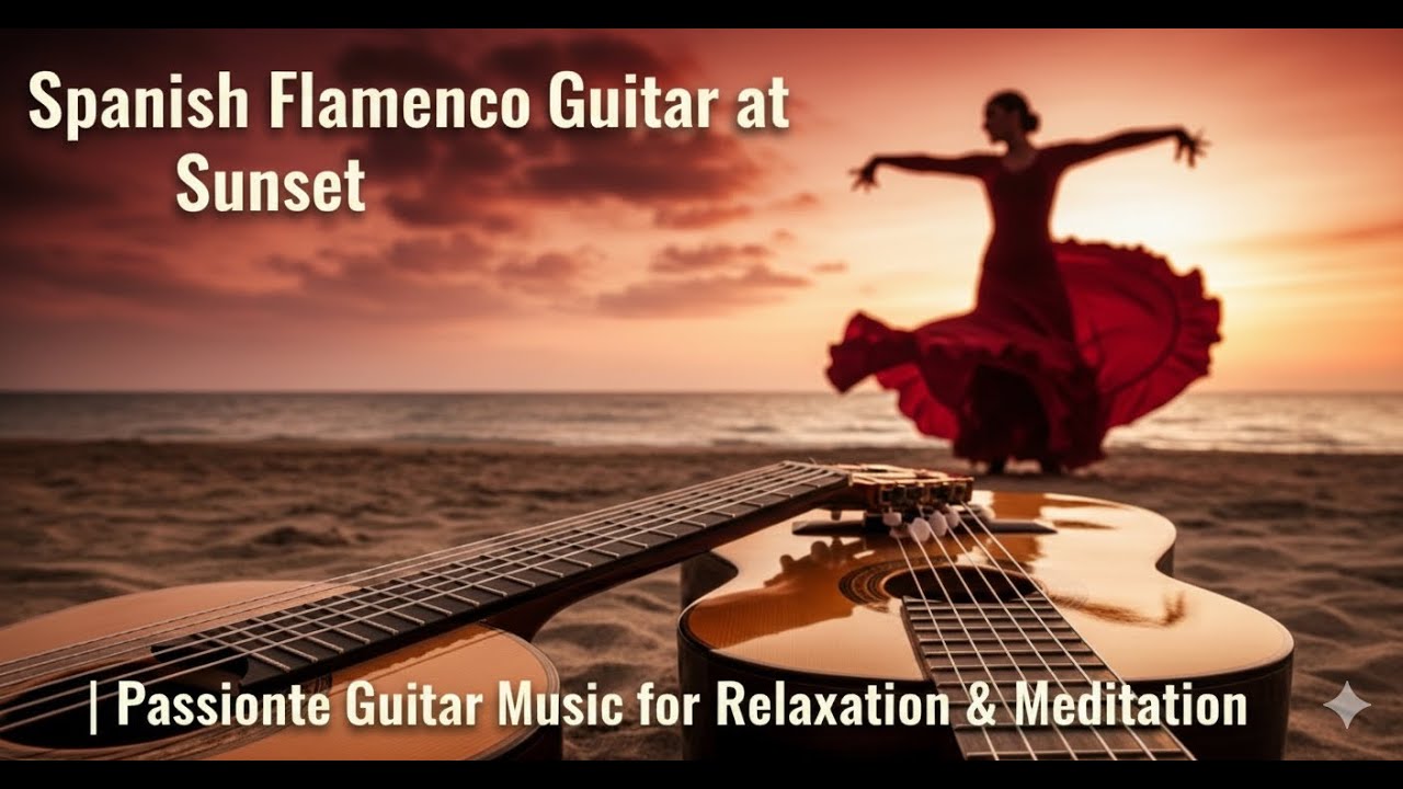Spanish Flamenco Guitar at Sunset | Passionate Guitar Music for Relaxation & Meditation