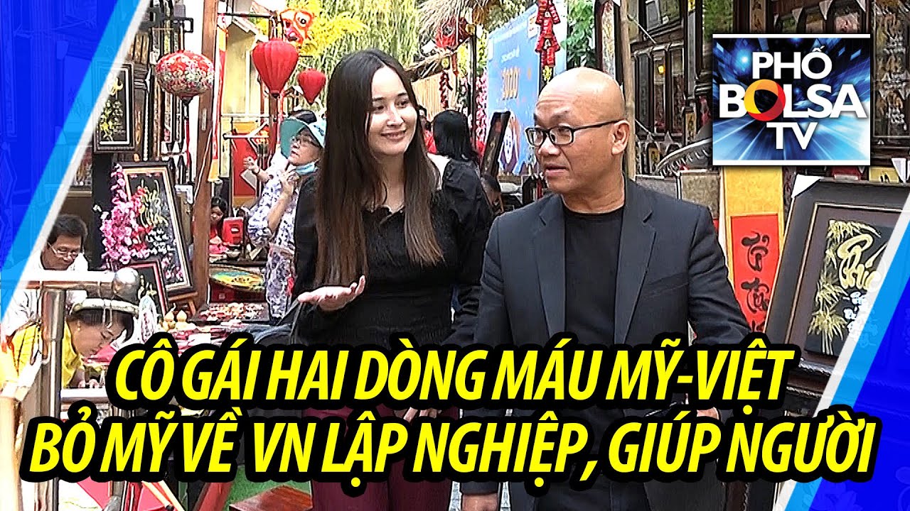SASHA MAI: Cô gái trẻ hai dòng máu, sinh ở Mỹ, về Việt Nam lập nghiệp, giúp người