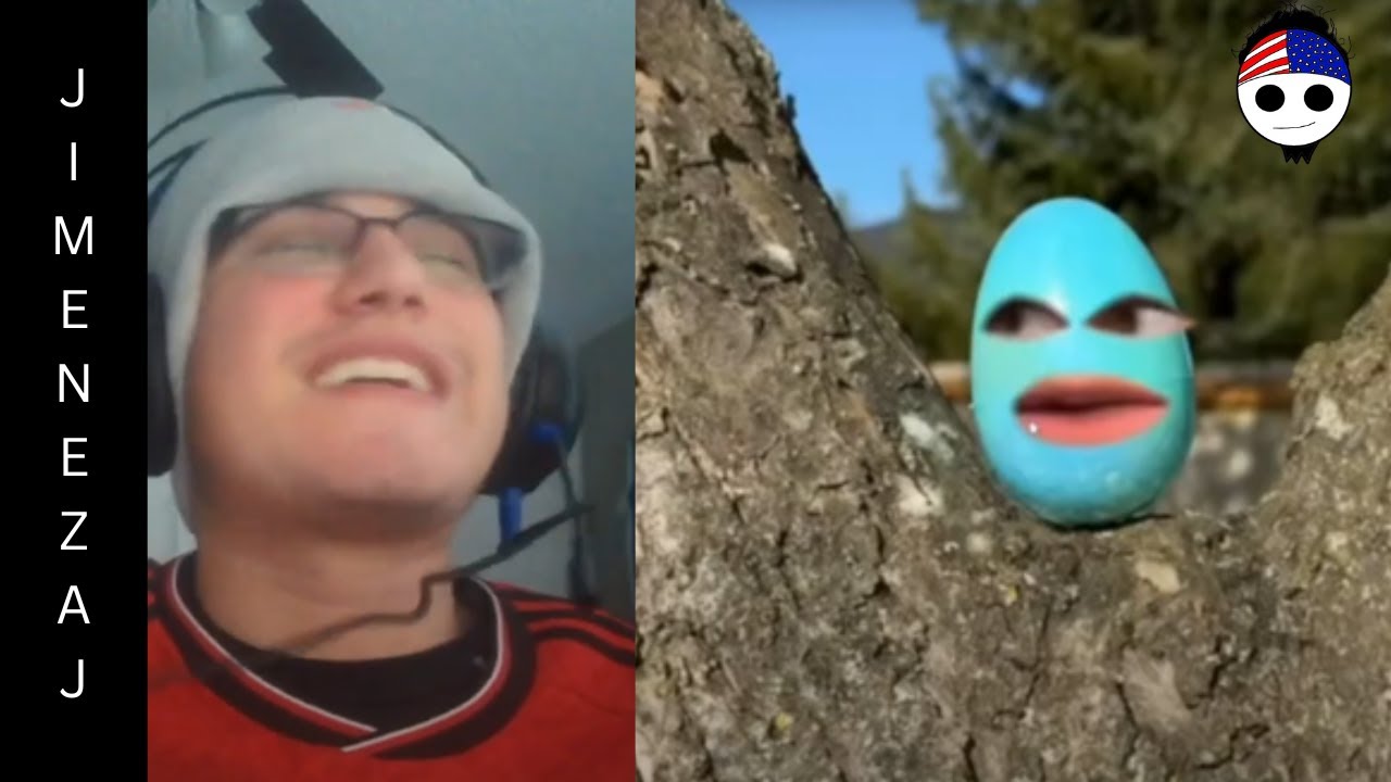 THE EGG IS STILL HERE!!!! Life of An Easter egg (Pt 2) (JIMENEZAJ REACTION)