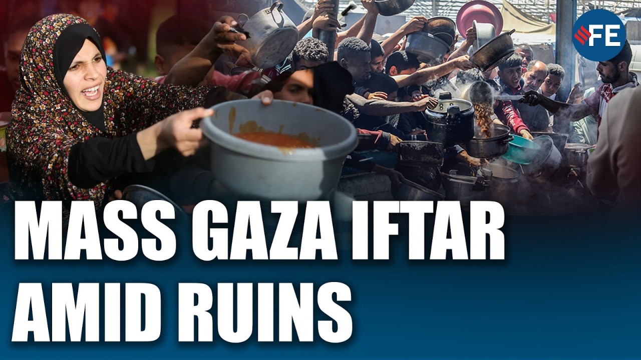 Mass Iftar In Gaza Highlights Hunger And Resilience