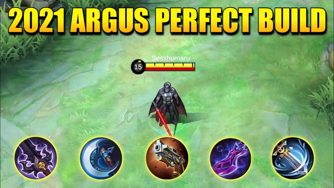 2021 ARGUS PERFECT BUILD FOR EASY RANK UP!! | SESSHUMARU - MLBB