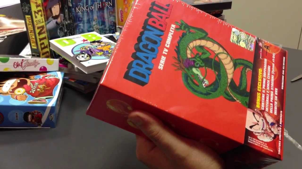 Unboxing - Dragon Ball box dvd Yamato Video (parte 1)