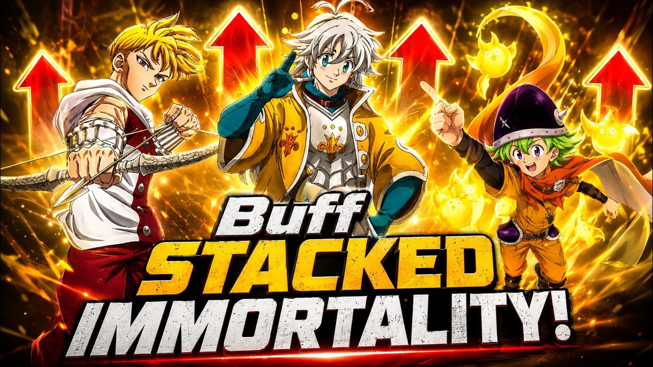Buff KoA MORE IMMORTAL LAYERS! 🔥 [ 7DS Grand Cross ]