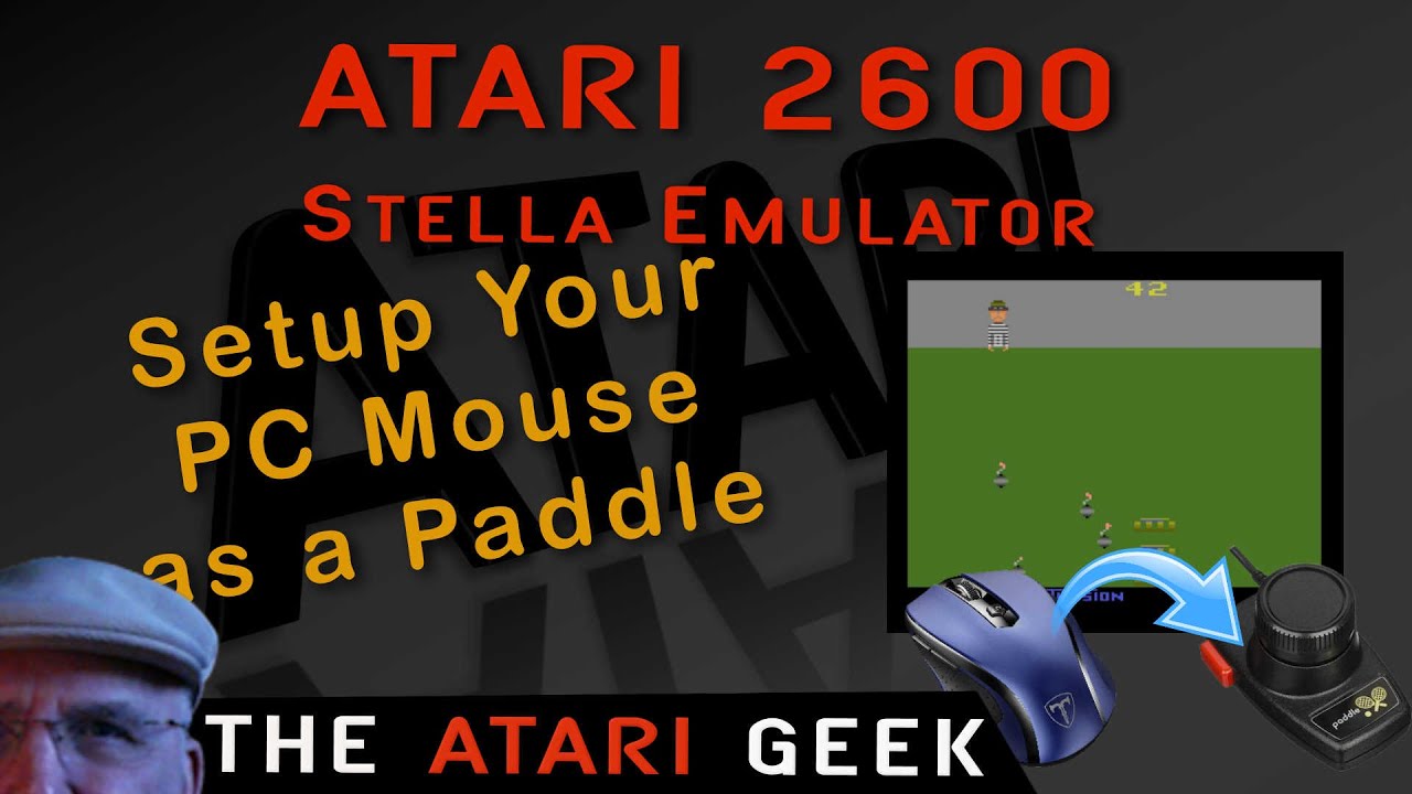 Atari 2600 Emulator - Stella - Setup Your PC Mouse as a Paddle