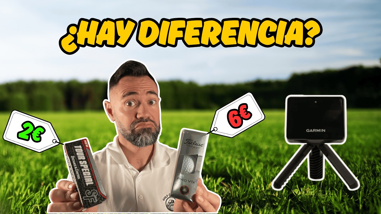 Garmin R10: ¿Afecta el tipo de bola?  🤔​ Comparativa real bola premium vs económica