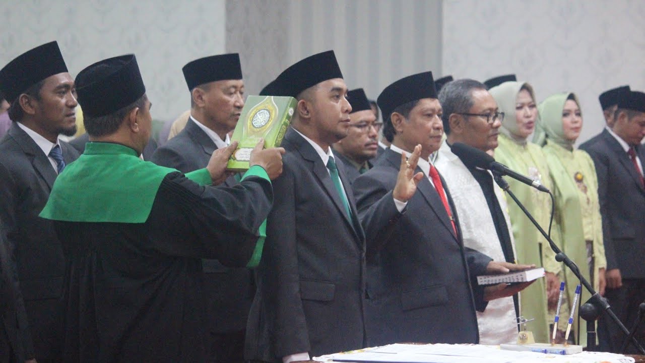 Pelantikan Anggota DPRD Kabupaten Situbondo Masa Jabatan Tahun 2024 - 2029